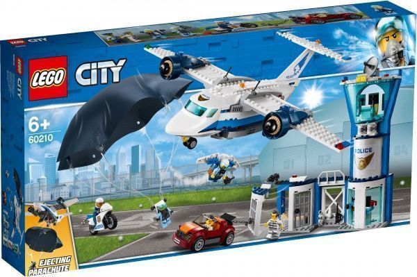 Конструктор LEGO City Воздушная полиция: авиабаза 60210