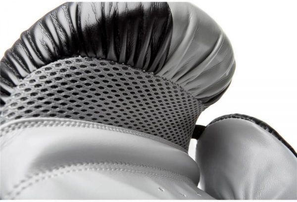 Боксерские перчатки Reebok RSCB-11116GR SS19 16oz серый с черным