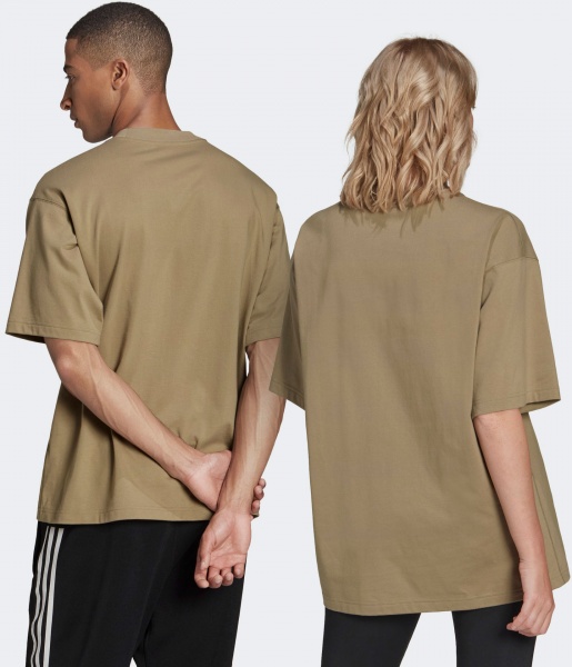 Футболка Adidas C TEE H62520 р.S зелений