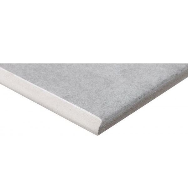 Плитка Декостайл Area Cement сірий плінтус 322830 7x40 