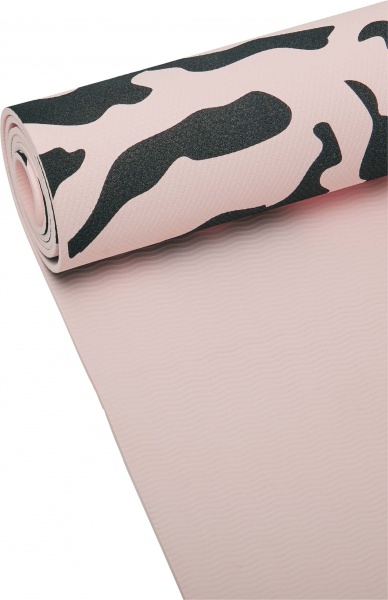 Коврик для йоги Casall Esterilla Exercise Mat Cushion 5mm 183 х 61 х 0,5 см розовый с черным