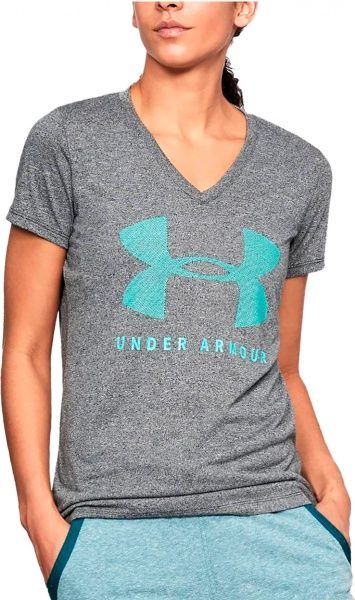Футболка Under Armour Tborne_Train_Grph_Twist_SSV 1309895-001 S чорний