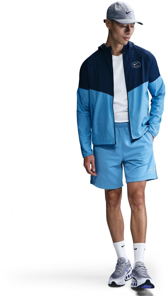 Шорти Nike M NSW SW AIR SHORT FT HM0178-489 р. L синій