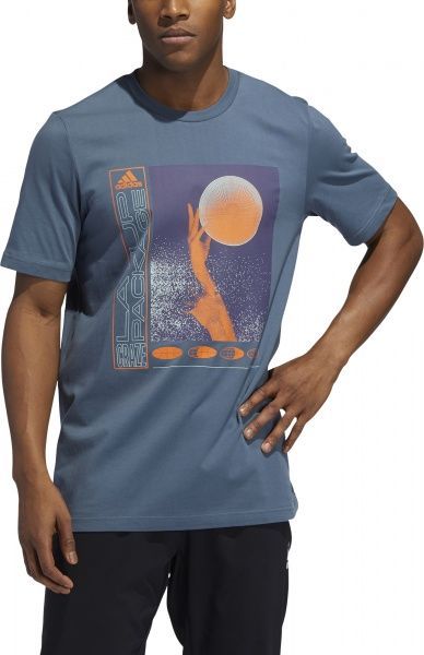 Футболка Adidas LAYUP CRAZE TEE GE4488 L блакитний