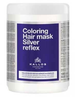 Маска для волосся Kallos Silver Reflex з антижовтим эфектом 1000 мл