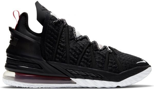 Кроссовки Nike LEBRON XVIII CQ9283-001 р.US 11,5 черно-белый