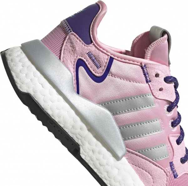 Кроссовки Adidas NITE JOGGER W FX6911 р.UK 4,5 розовый
