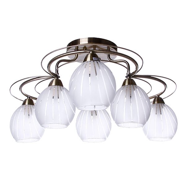 Люстра Victoria Lighting Camomilla PL6 Bronze