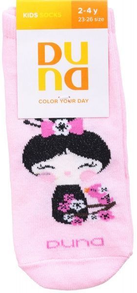 Носки детские для девочек Duna 4212 р.16–18 светло-розовый 