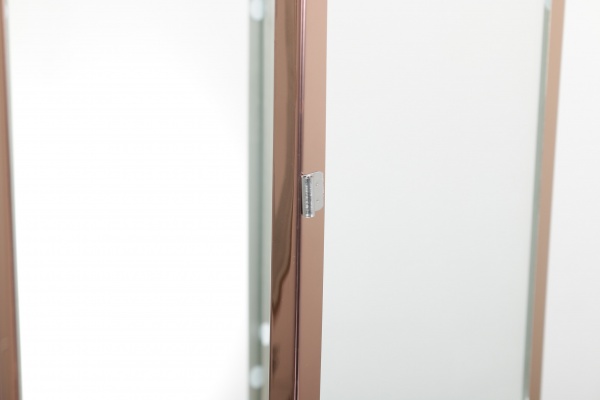 Підсвічник-ліхтар Classic 20,6х20х54,5 ми золотистий