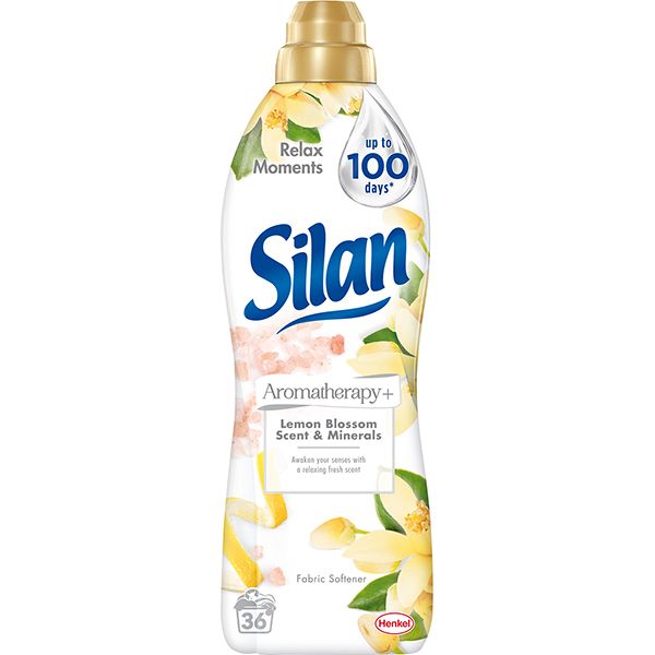 Кондиционер для белья Silan Ароматерапия с ароматом лимона и минералами 1.8 л
