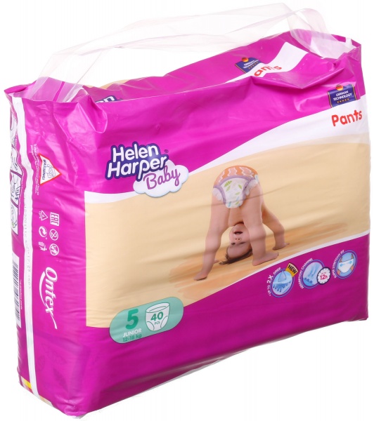 Подгузники-трусики Helen Harper Baby pants Junior 12-18 кг 40 шт.