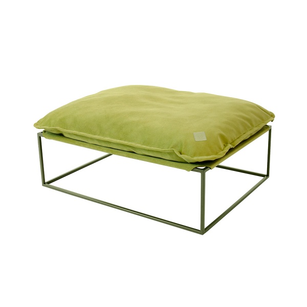 Лежак 10 центів для Джека Клочан М оливковый 65х50х30 см