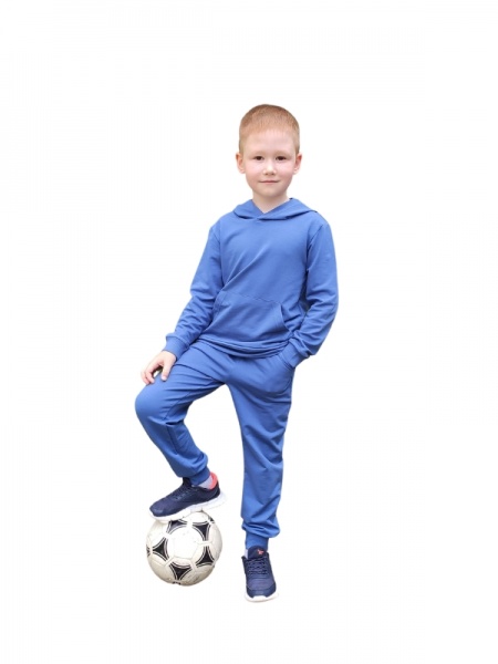 Спортивний костюм для хлопчиків Bibo р.164 індиго 9603 