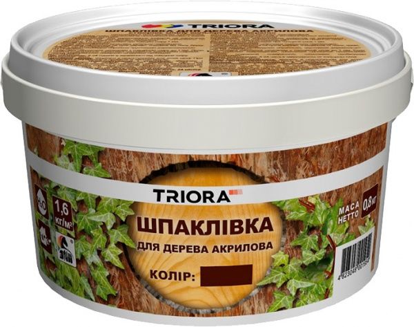 Шпаклевка для дерева Triora ольха 800 г