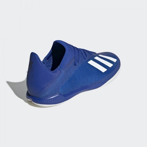 Бутсы Adidas X 19.3 IN EG7154 р. UK 9,5 синий
