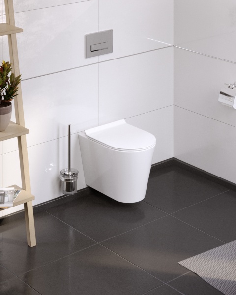 Унітаз підвісний Koller Pool Orion Rimless OR-0515-RW із сидінням soft close