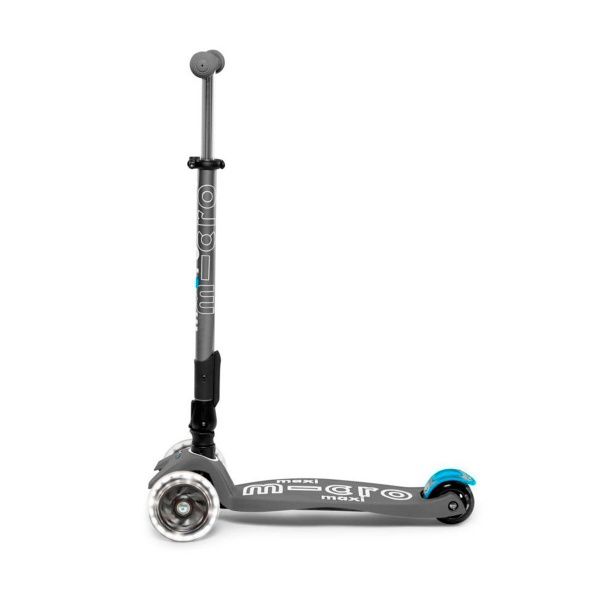 Самокат Micro Mobillity Systems Maxi Deluxe LED черный MMD094 