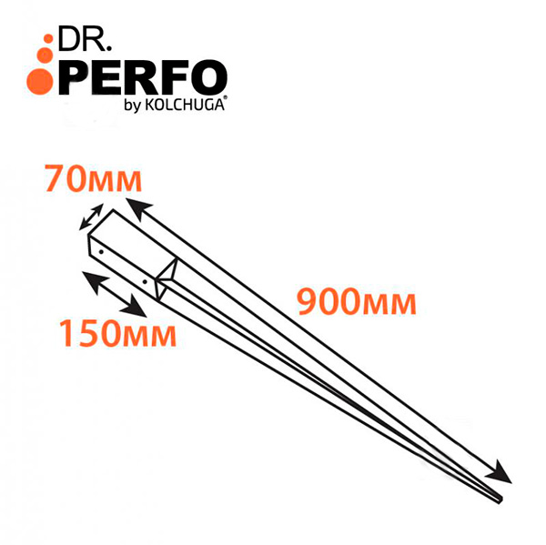 Опора колони Kolchuga 900х70х70 мм
