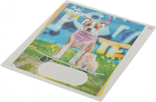 Тетрадь для нот Музыкальные 5 12 листов в ассортименте