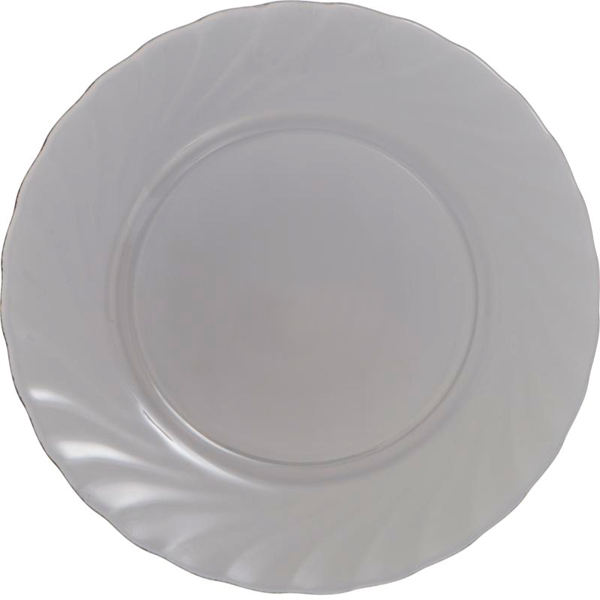 Тарілка обідня Trianon graphite 24,5 см Luminarc