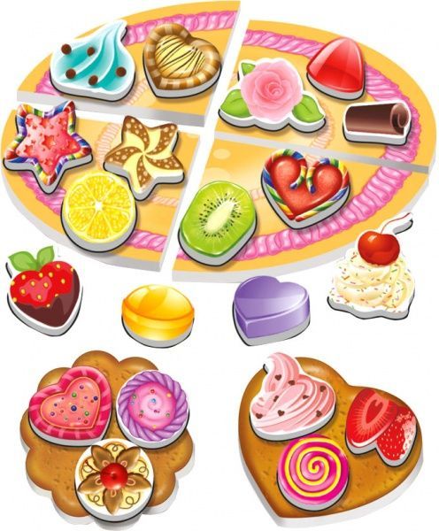 Игра магнитная Vladi Toys Торт VT3004-01