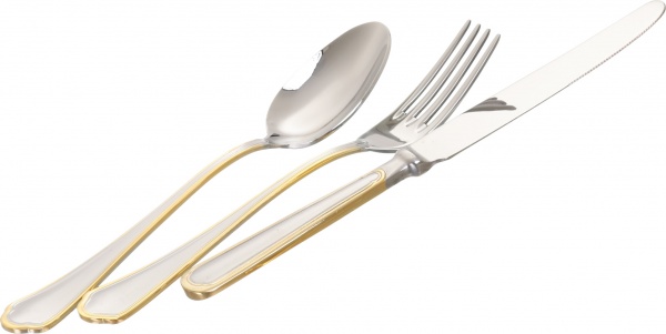 Набір столових приборів Риби DOMUS ORO 24 шт. C45DS/OR Eme