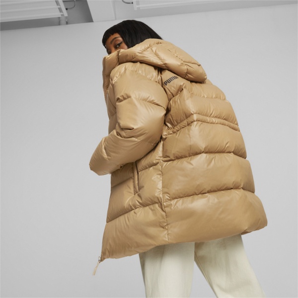 Пальто Puma STYLE HOODED DOWN JACKET 67536885 р.XS коричневый