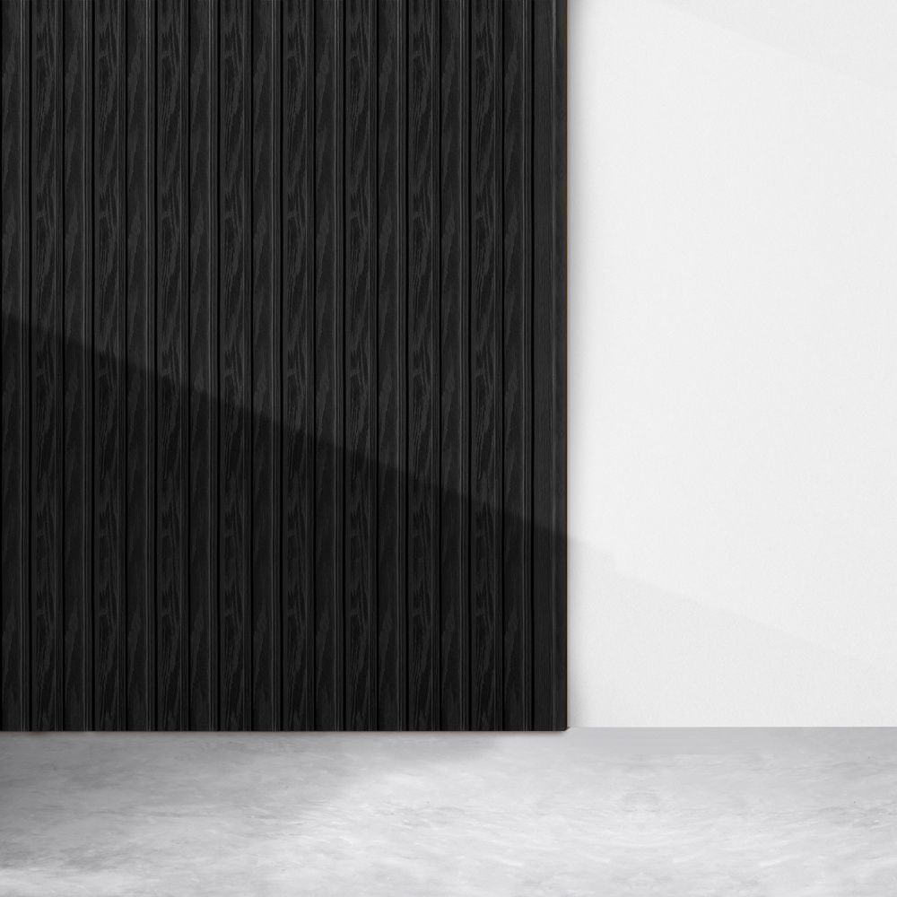 Реечная панель MARCO decor 1209-281-SP черное дерево 120х9х2900 мм