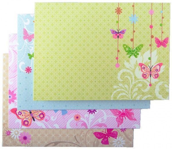 Основа для открыток 8 шт. Flutter 