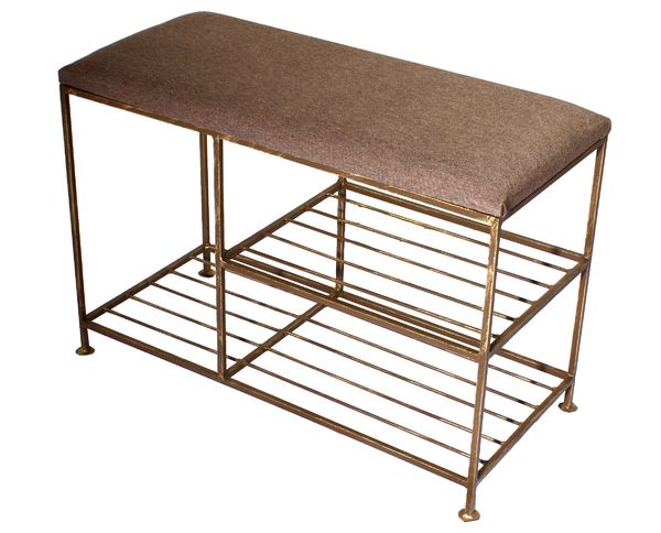 Банкетка Метал Арт Нардін міні шоколадний 