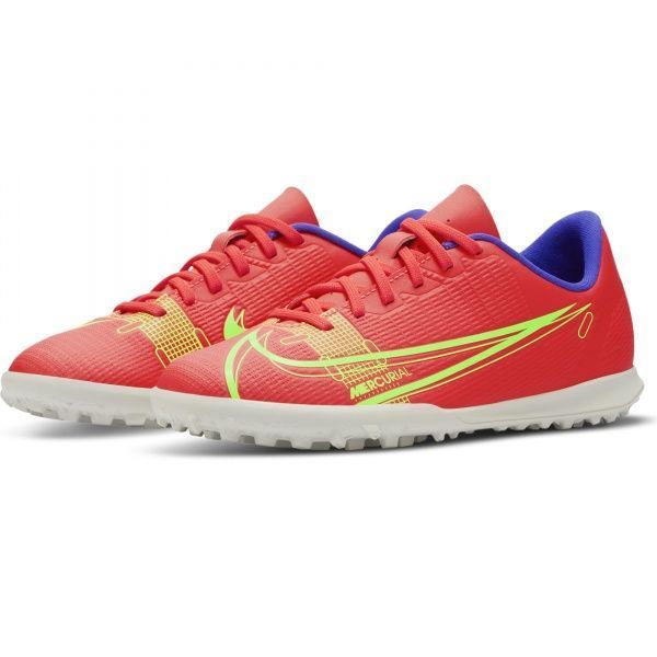 Сороконожки Nike JR VAPOR 14 CLUB TF CV0945-600 р. US 4,5Y красный