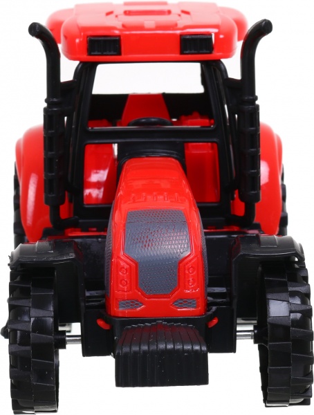 Игровой набор Shantou фермерский трактор 16.5х8,8х10 см красный JY238806