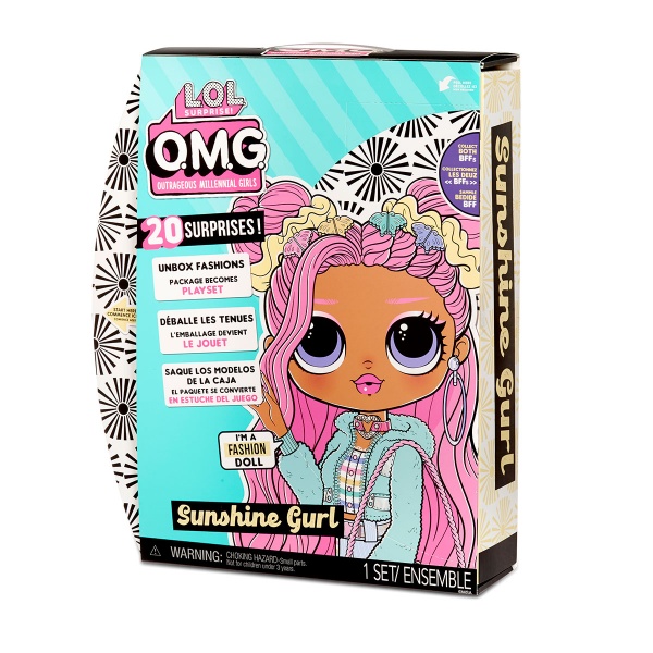 Кукольный набор L.O.L. SURPRISE! O.M.G. S5 Солнечная Леди 572787
