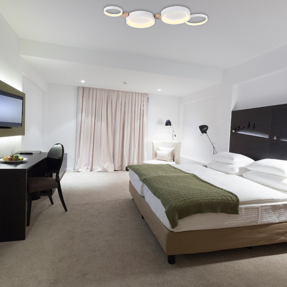 Світильник світлодіодний ARDERO білий/срібло 3000-6500 К AL6194-1ARD 65W SCANDY