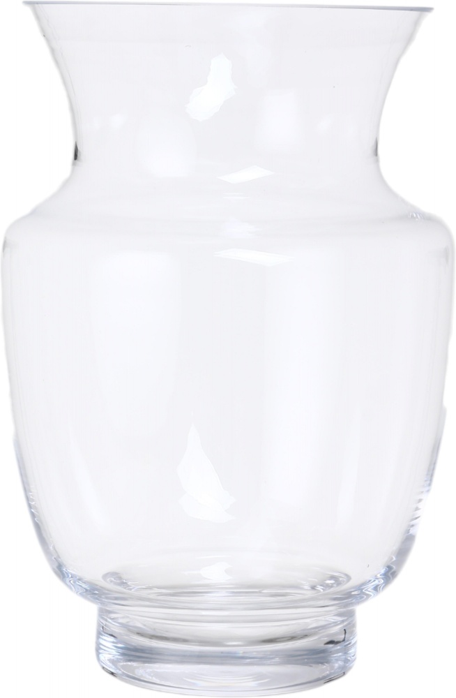 Ваза стеклянная Wrzesniak Glassworks Aura 25 см прозрачная 17-10404A
