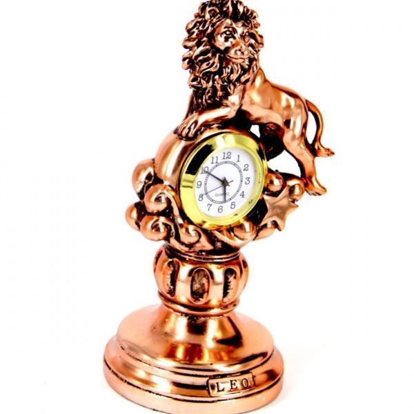 Статуэтка-часы Знак зодиака Лев T1129 Classic Art