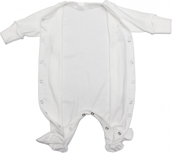 Комбінезон унісекс Bambinelli Be Happy Кмб304-2 р.56 молочний 