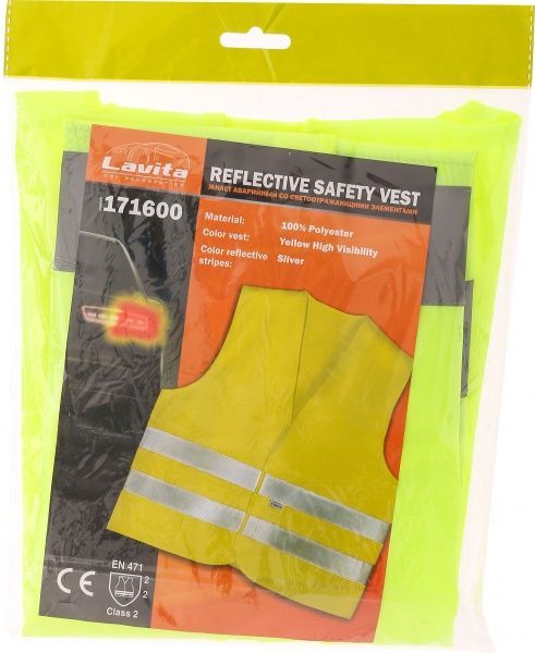 Жилет світловідбивний LAVITA р. XL