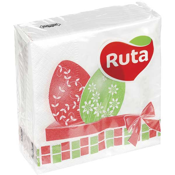 Салфетки Ruta Две писанки 40 шт