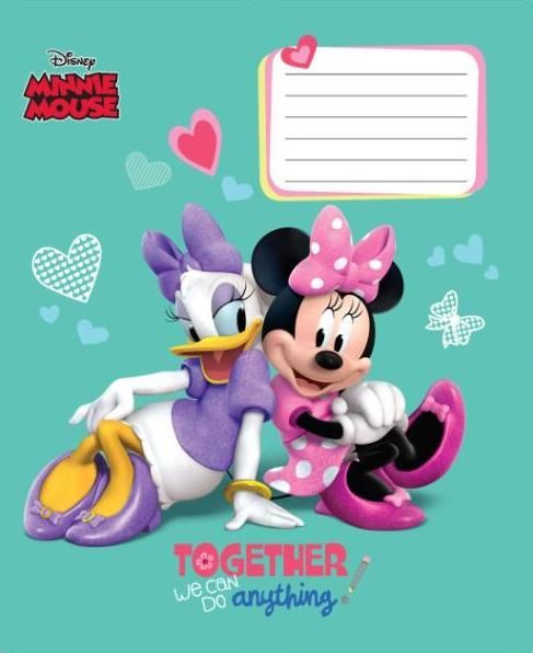 Тетрадь школьная Mickey Mouse 18 листов в клетку Мицар+