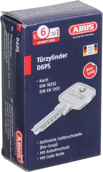Цилиндр Abus D6PS 35x35 ключ-ключ 70 мм матовая латунь