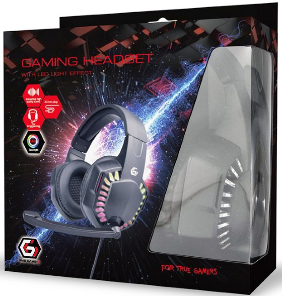 Навушники Gembird GHS-06 black (GHS-06) 