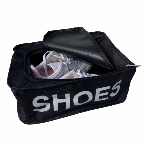 Органайзер текстильний Organize C018-black для взуття в спортзал (чорний) 100x200x350 мм