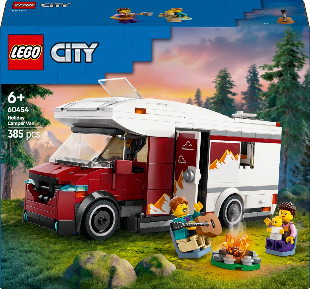 Конструктор LEGO City Приключенческий дом на колесах для отпуска 60454