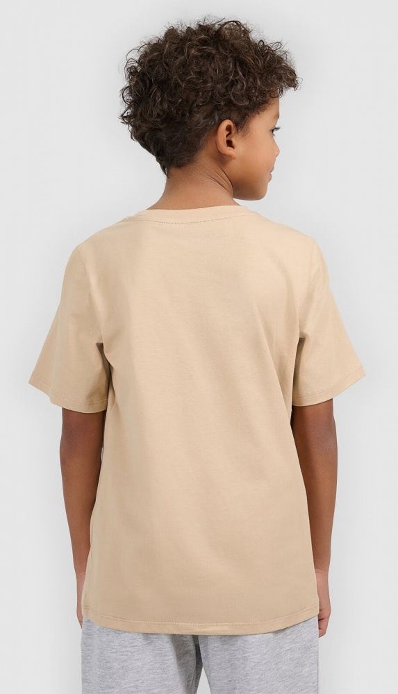 Футболка 4F TSHIRT M3006 4FJWSS26TTSHM3006-83S р.152 бежевый