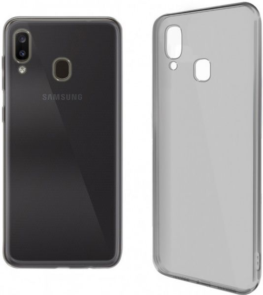 Чехол GlobalCase (TPU) Extra Slim для Samsung A20 lite dark 