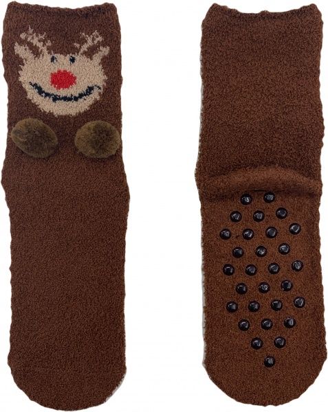 Носки женские La Nuit Home олень р. универсальный коричневый 1 пар 