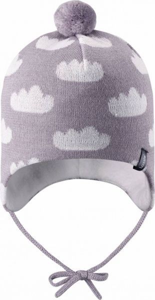 Шапка Reima 9321 р.42-44 серый 718768 