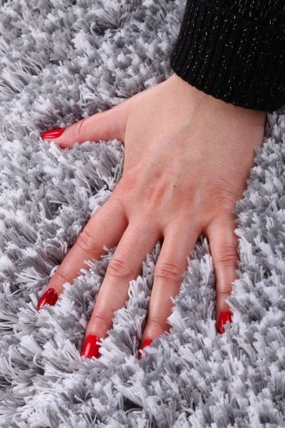 Коврик для ванной комнаты Luna tender 50x80 см серый